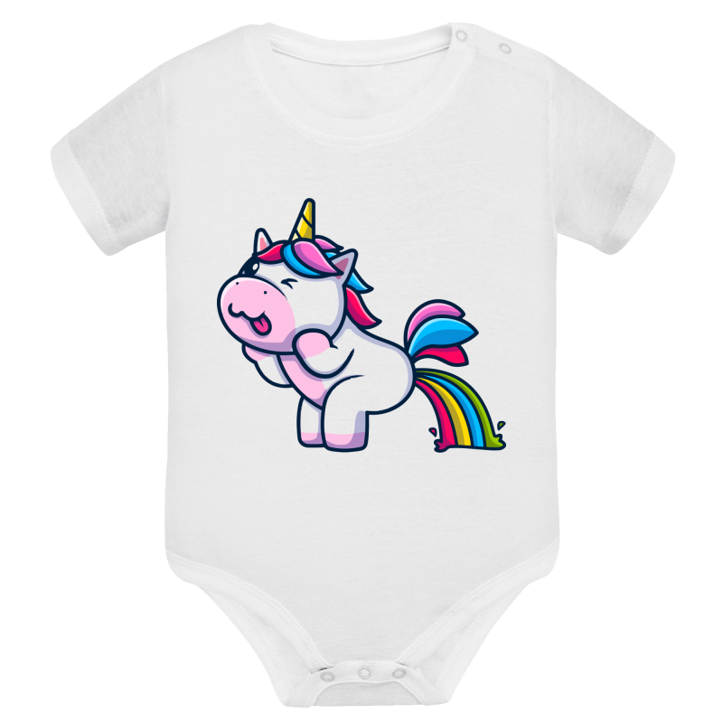 Licorne Caca Arc-en-Ciel