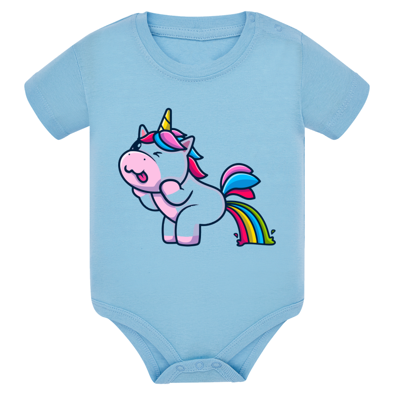 Licorne Caca Arc-en-Ciel