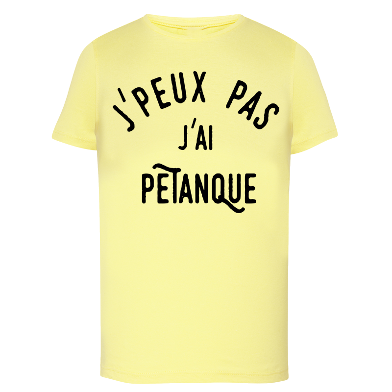 J'peux pas j'ai pétanque