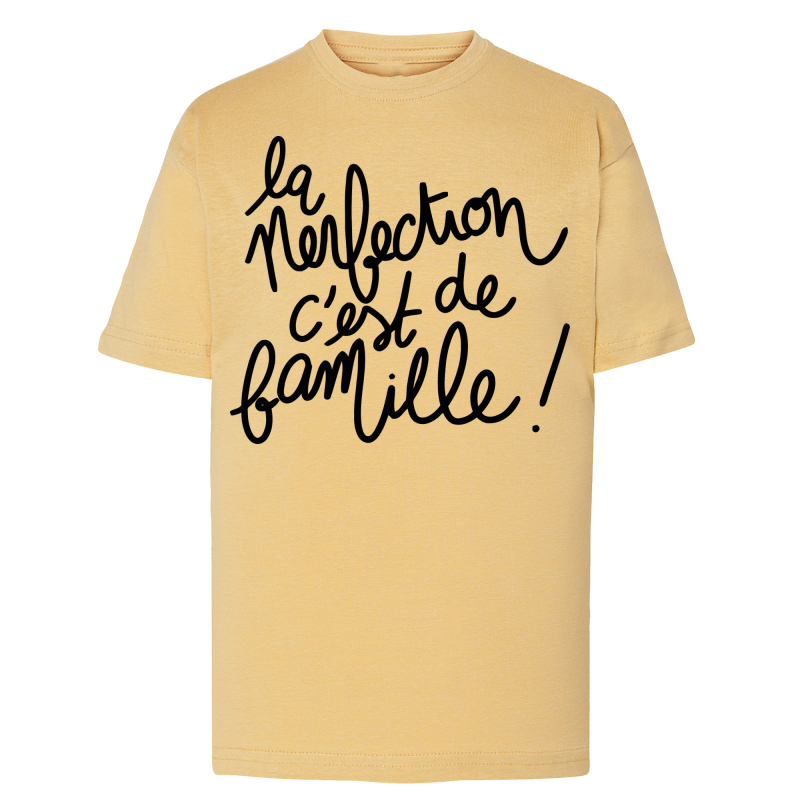 La perfection c'est de famille