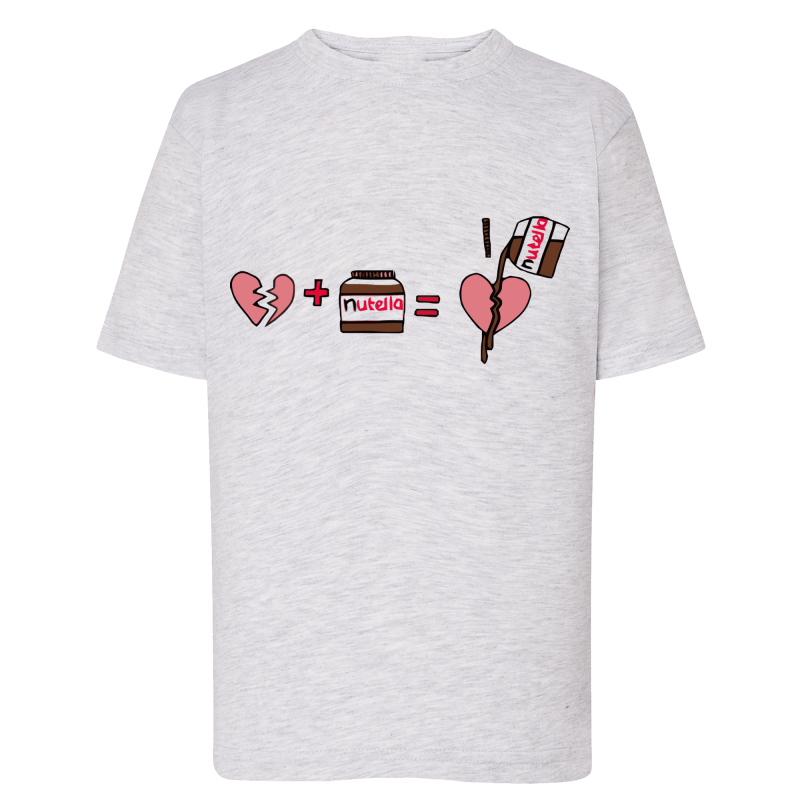 Cœur brisé nutella