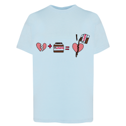 Cœur brisé nutella