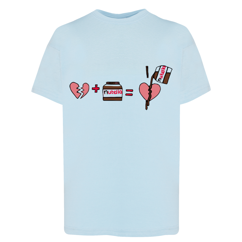 Cœur brisé nutella