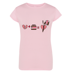 Cœur brisé nutella