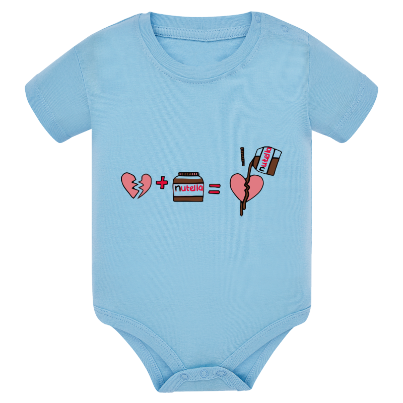 Cœur brisé nutella