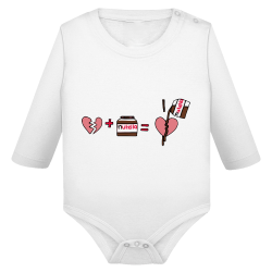 Cœur brisé nutella