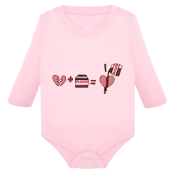 Cœur brisé nutella