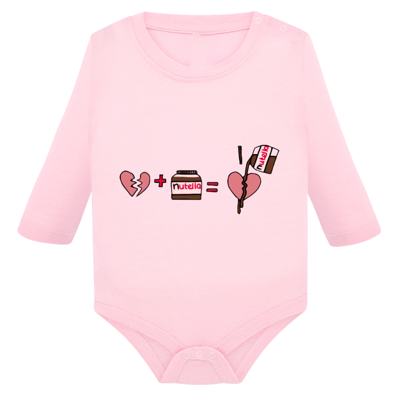 Cœur brisé nutella