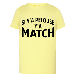 Si il y a pelouse y'a match