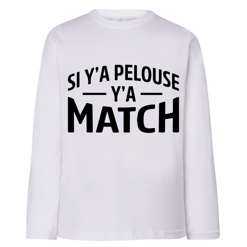 Si il y a pelouse y'a match