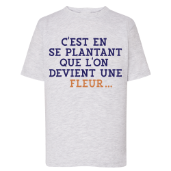 C'est en se plantant