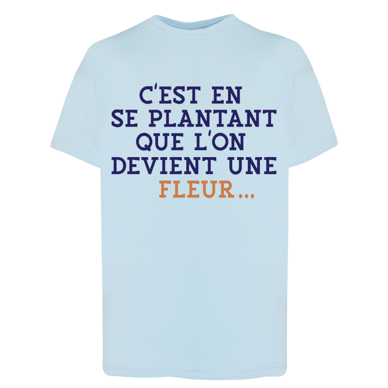 C'est en se plantant