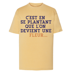 C'est en se plantant