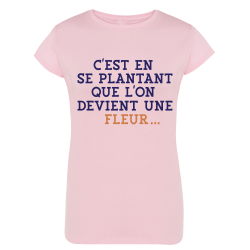 C'est en se plantant