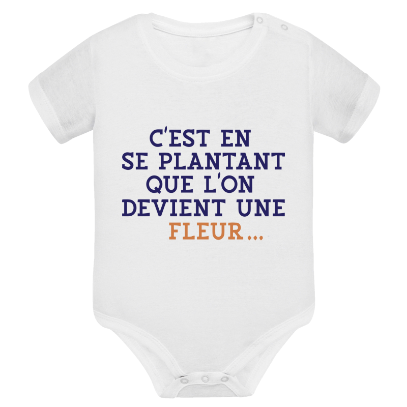 C'est en se plantant