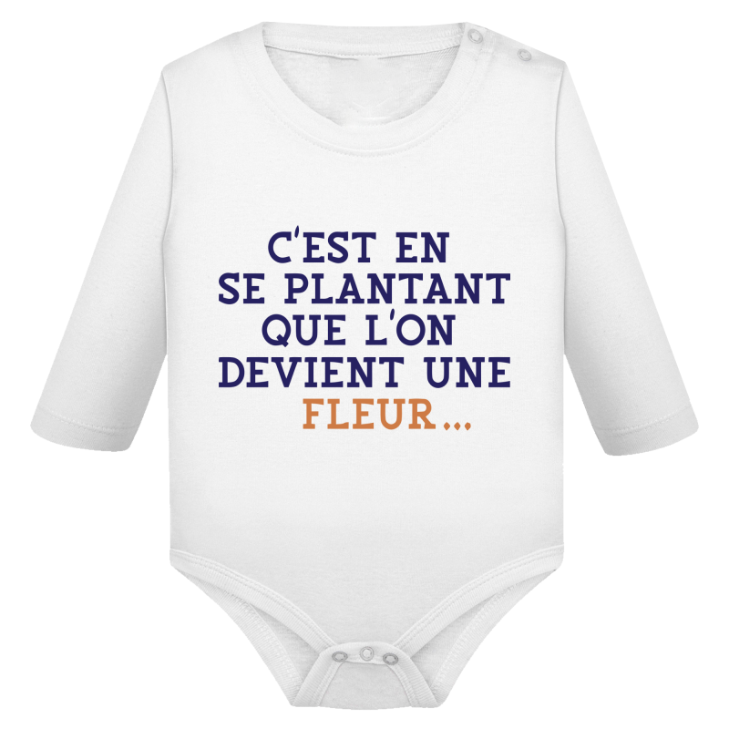 C'est en se plantant