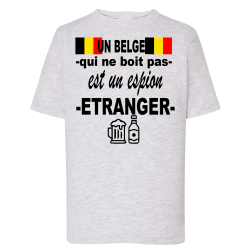 Un Belge qui ne boit pas...