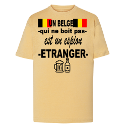 Un Belge qui ne boit pas...