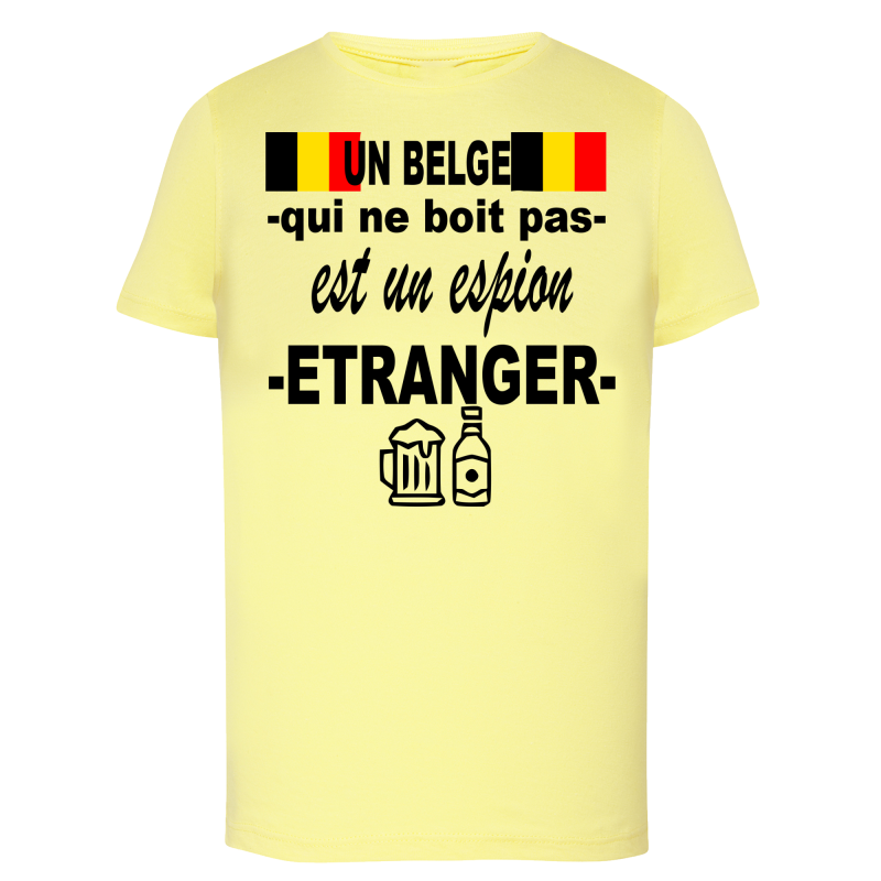 Un Belge qui ne boit pas...