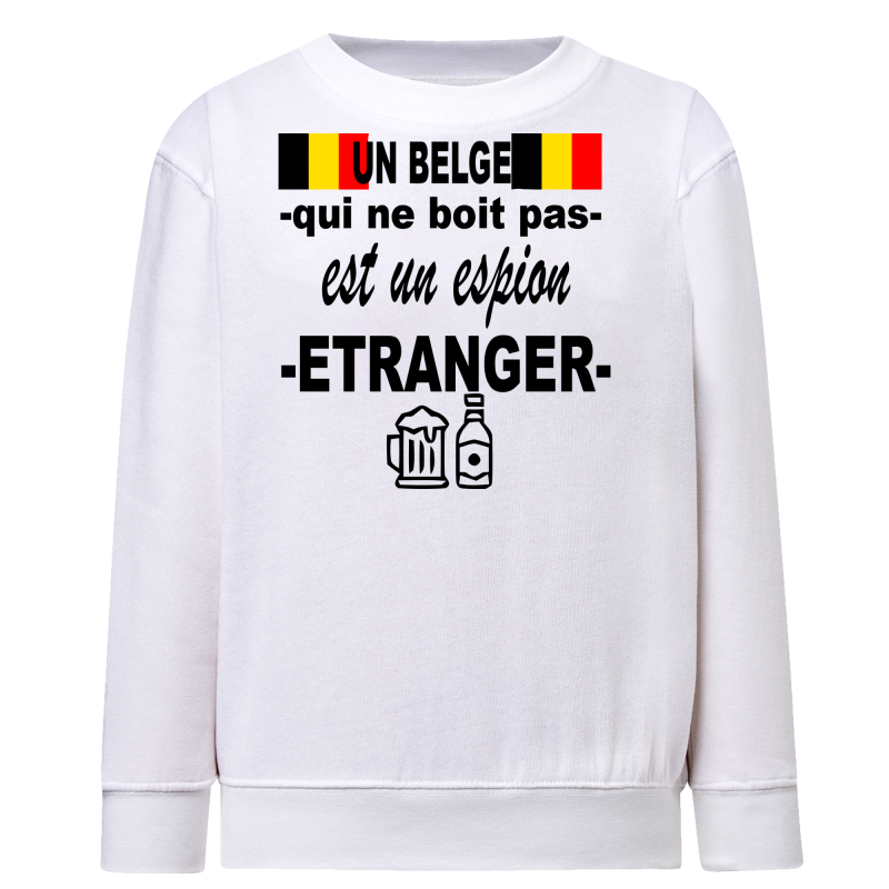 Un Belge qui ne boit pas...