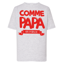 Comme Papa en mieux Rouge