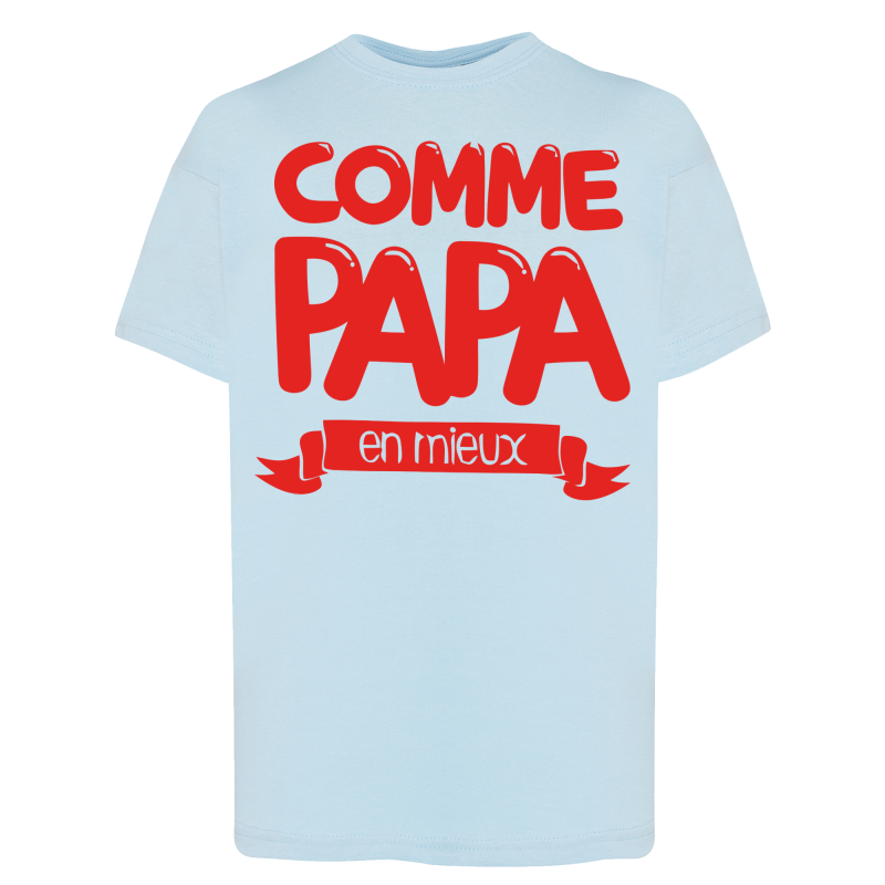 Comme Papa en mieux Rouge