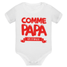 Comme Papa en mieux Rouge