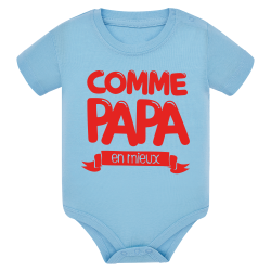 Comme Papa en mieux Rouge