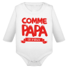 Comme Papa en mieux Rouge