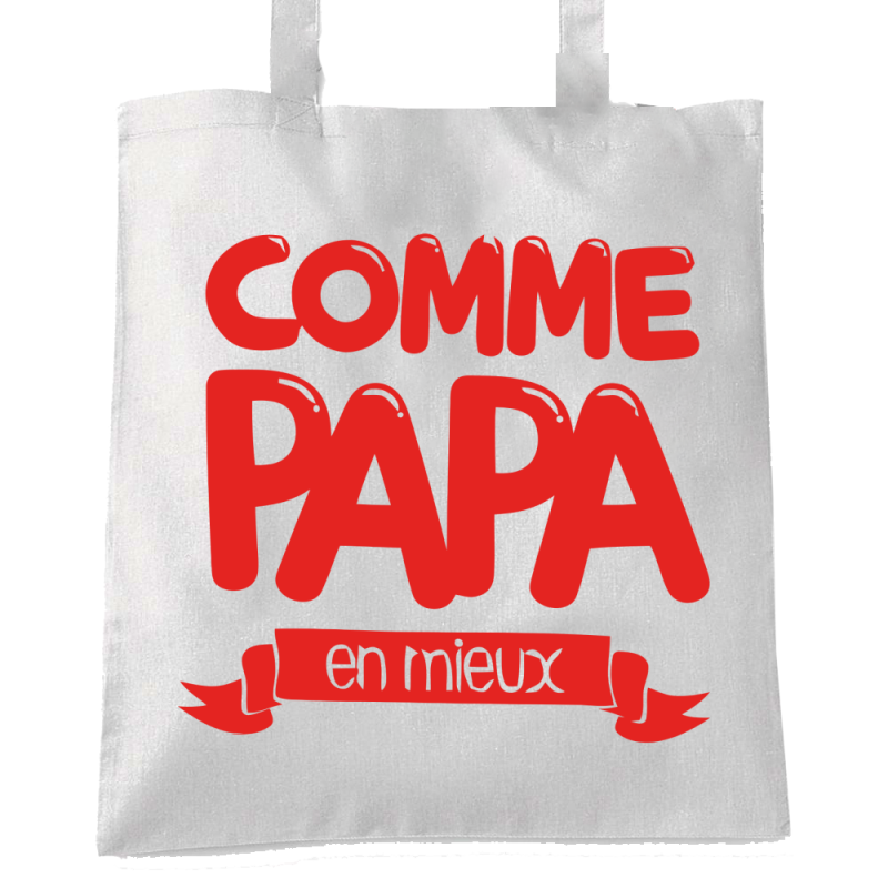 Comme Papa en mieux Rouge