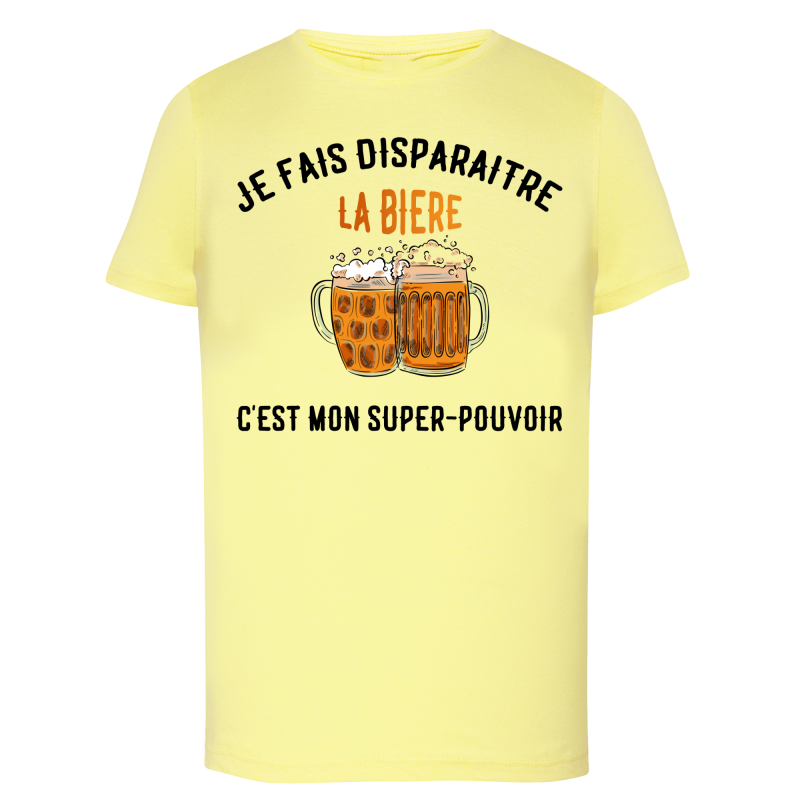 Disparaitre la bière