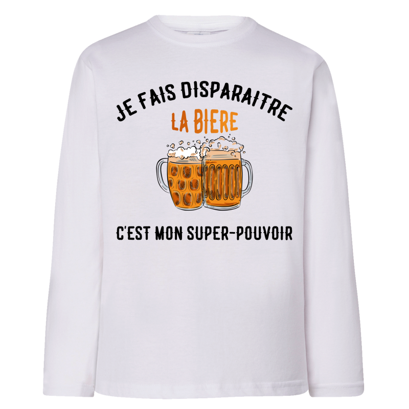 Disparaitre la bière