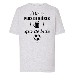 J'enfile plus de bière