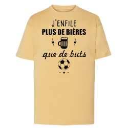 J'enfile plus de bière