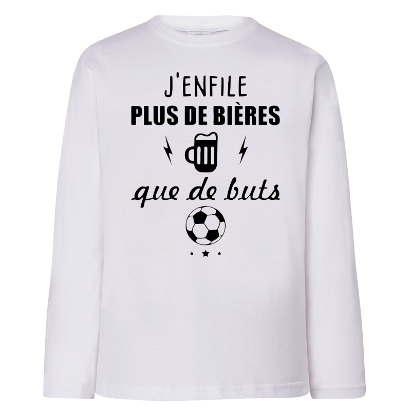 J'enfile plus de bière