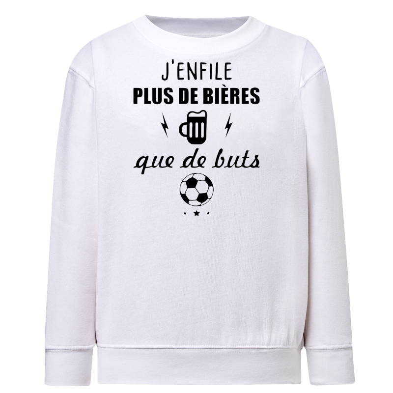 J'enfile plus de bière