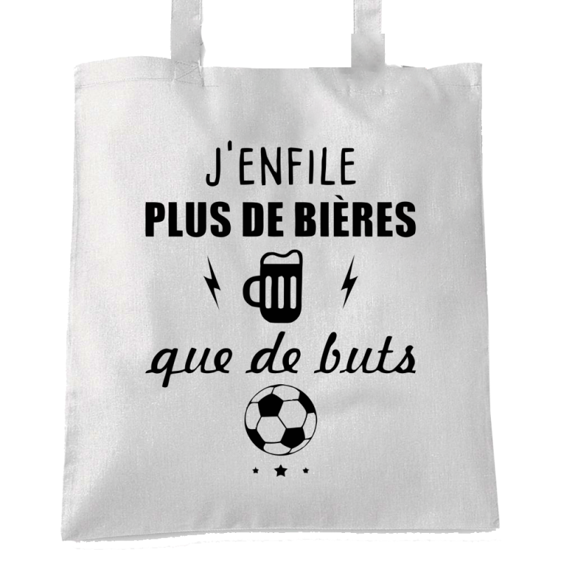 J'enfile plus de bière