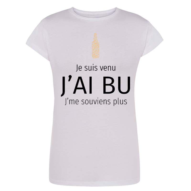 Je suis venu j'ai bu