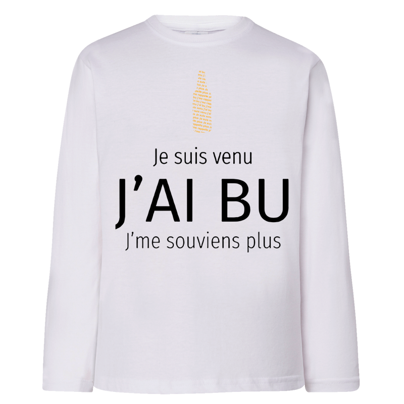 Je suis venu j'ai bu
