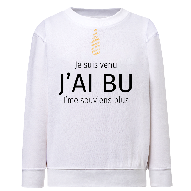 Je suis venu j'ai bu