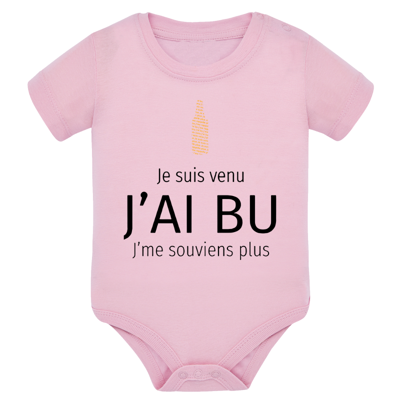 Je suis venu j'ai bu