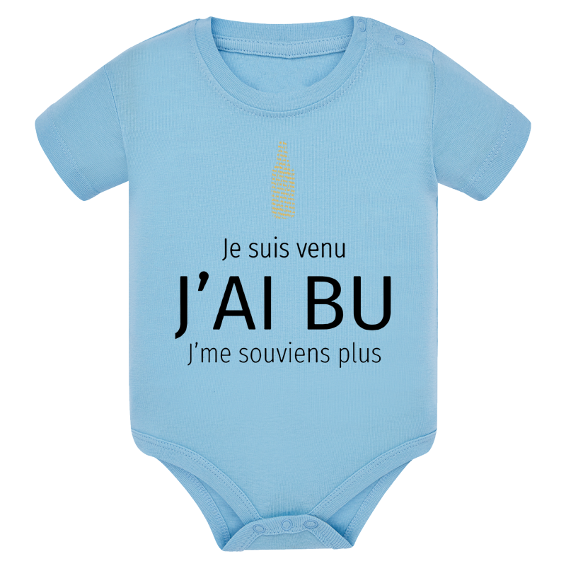 Je suis venu j'ai bu