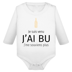 Je suis venu j'ai bu
