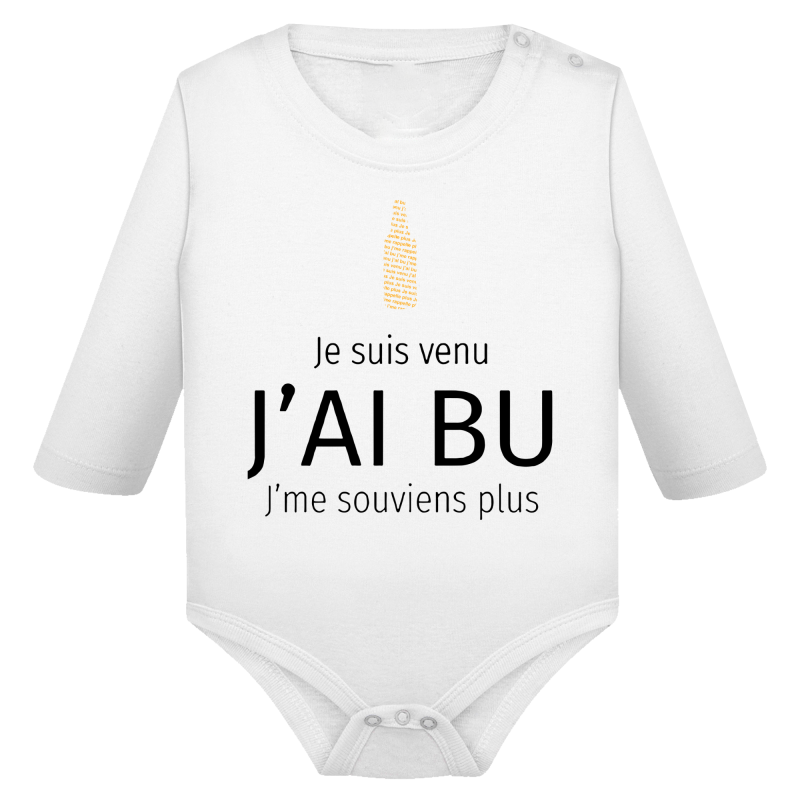 Je suis venu j'ai bu