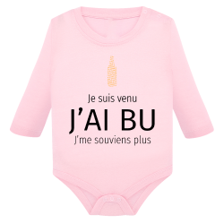 Je suis venu j'ai bu