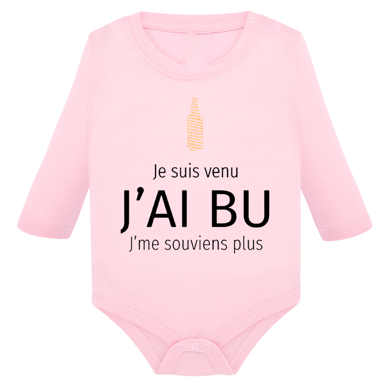 Je suis venu j'ai bu