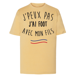 J'peux pas j'ai Foot avec mon fils