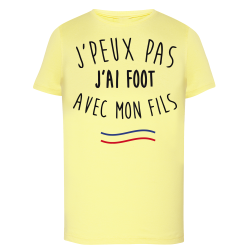 J'peux pas j'ai Foot avec mon fils