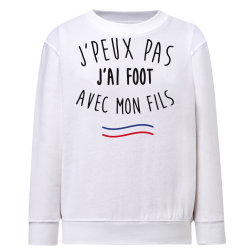 J'peux pas j'ai Foot avec mon fils