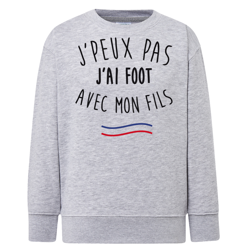 J'peux pas j'ai Foot avec mon fils
